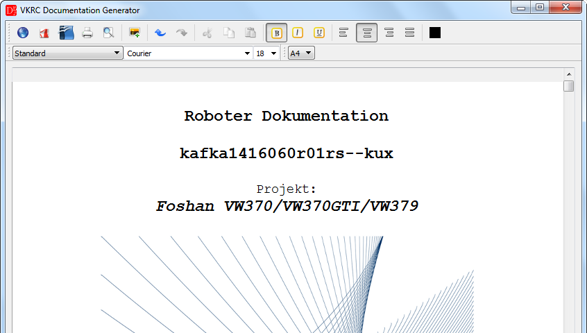 VKRC Documentation Generator